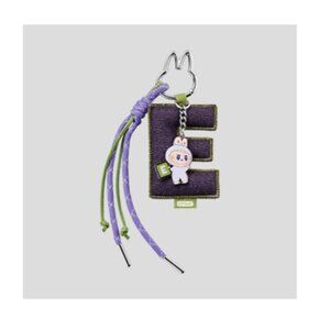 POP MART THE MONSTERS Pin for Love Series Labubu Letter Pendant Keychain (E)